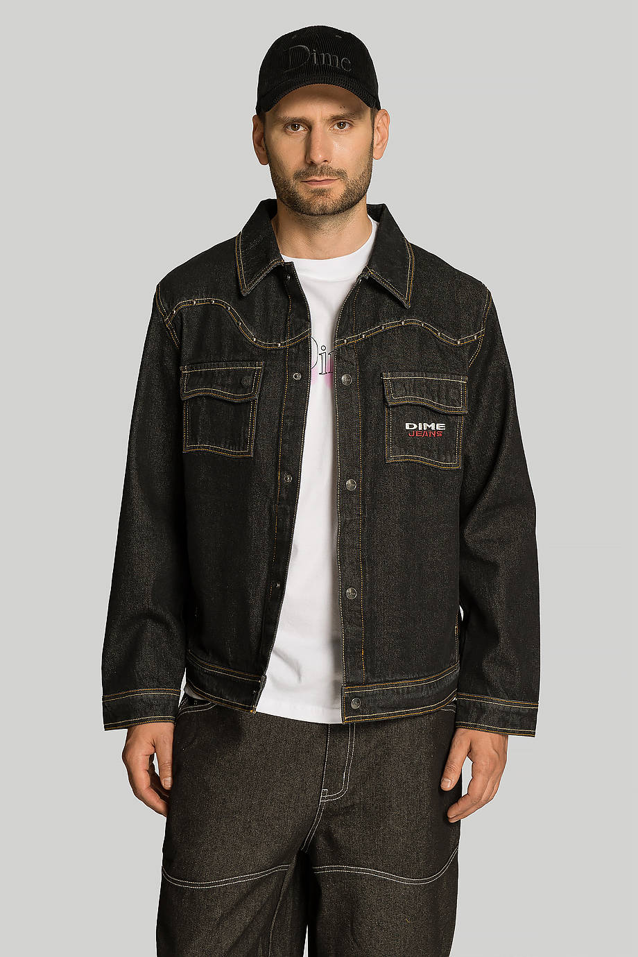 Куртка джинсовая dime denim western jacket ᐈ купить за 7900 грн в